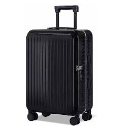 YEWMTRE Rollkoffer, Handgepäck mit großem Fassungsvermögen, Koffer im abnehmbaren Seitentaschen-Design, TSA-Codeschloss von YEWMTRE