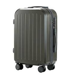 YEWMTRE Rollkoffer, langlebiger Koffer mit großer Kapazität, Handgepäck für Studenten, Sicherheitskombinationsschloss, Damenkoffer von YEWMTRE
