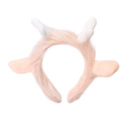 Chinesisches Drachenhorn-Stirnband für Damen und Mädchen, niedliche Drachen-Dekore, Kopfbedeckung, Plüsch-Drachenhorn für Neujahrsparty, Drachen-Stirnband, Großpackung von YIAGXIVG