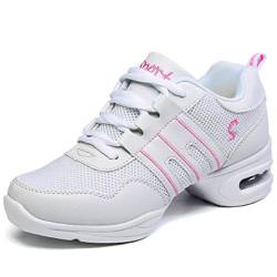 YIBLBOX Damen Gymnastik Sport Tanz Turnschuh Training Tanzsneaker Websneaker jazzdance Schuhe Dancesneaker Tanzschuhe von YIBLBOX