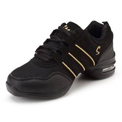 YIBLBOX Damen Gymnastik Sport Tanz Turnschuh Training Tanzsneaker Websneaker jazzdance Schuhe Dancesneaker Tanzschuhe von YIBLBOX