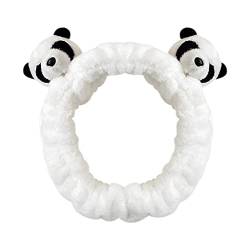 Schöner Panda Kopfschmuck Zottelige Frauen Für Kopfzubehör Cartoon Stirnband Brosche Kleidungszubehör Für Kinder Adu Panda Stirnband Zum Waschen Des Gesichts Für Frauen Babys Mädchen von YIGZYCN