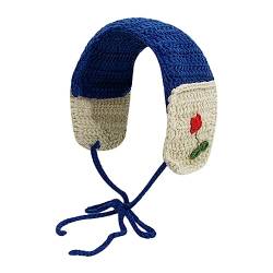 Weiches Damen Haarband Mit Blumenmuster Blumen Kopfbedeckung Exquisites Handgewebtes Stirnband Bandana Haarband Für Den Urlaub Niedliche Kopfbedeckung von YIGZYCN