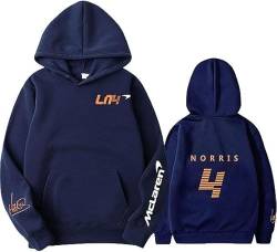 YILILK Kapuzenpullis Herbst Winter Formel Eins Racer Landon-Norris F1 Racing Fans Hoodie Team Logo Männer/Frauen Übergröße Hoodies - Geschenk von YILILK