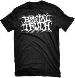 Brutal Truth Logo T-Shirt Black L von YILIN