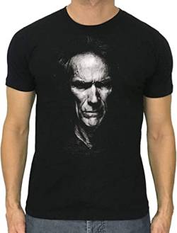 Clint Eastwood T-Shirt Men Manco Blondie Black XL von YILIN