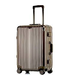 YIMAILD Gepäckkoffer, Handgepäck, Reisegepäck, Spinner mit Rollen, Hartschalen-Handgepäckkoffer für aufgegebenes Reisegepäck von YIMAILD