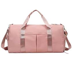 YIMAISZQ handgepäck Tasche Hand -Luggage -Tasche Sport Fitness Bag Gepäckstasche Reisetasche-rosa-groß von YIMAISZQ