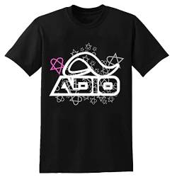 Adio Bam Margera T-Shirts Jackass 00s Heartagram Tee Unisex Men Tee Shirt Black XXL von YINGHUA