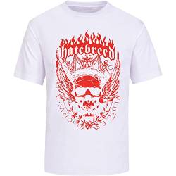 Hatebreed Crown T-Shirt Unisex Men Tee Shirt White L von YINGHUA