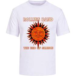 Rollins Band The End of Silence T-Shirt Unisex Men Tee Shirt White L von YINGHUA