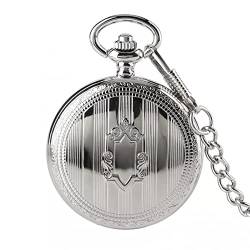 Herren- und Damenaccessoires Männer automatische mechanische Taschenuhr arabische Ziffernanzeige Armband Automatikanhänger antike Geschenke Hochzeitstag Vatertag Weihnachten Geburtstagsgeschenk von YINGMUZI