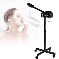 Ozon Gesichtssauna Bedampfer Dampfgerät Kosmetikstudio Verdampfer für Salon Home Spa Schwarz von YISSALE