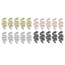 3D Schlangennagel Schlangen Design Nagelkunstscheiben Legierung Nagelkunst Abziehbilder Nagelkunst Dekoration Für Frauen Und Mädchen DIY Nagelkunst Metall Nagelnieten Für Nagelkunst von YIZITU