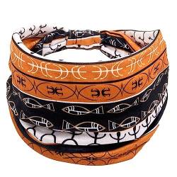 Dehnbares Haarband für Damen, afrikanisches Stirnband, bedrucktes Haarband, Mädchen, Yoga, Workout, Stirnband, Sport-Stirnband, Haar-Accessoires, breites elastisches Stirnband, afrikanisches von YIZITU