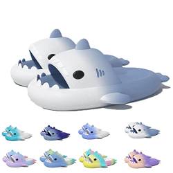 YImoomus Cloud Shark Slides Kids, Hai Hausschuhe Schuhe Kind Sommer Haifisch Schlappen, Cartoon Teenager Rutschfeste Badeschuhe (B, Kleinkind, 31, Numerisch (von/bis), EU Schuhgrößensystem, 32, M) von YImoomus