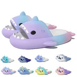 YImoomus Cloud Shark Slides Kids, Hai Hausschuhe Schuhe Kind Sommer Haifisch Schlappen, Cartoon Teenager Rutschfeste Badeschuhe (J, Kleinkind, 23, Numerisch (von/bis), EU Schuhgrößensystem, 24, M) von YImoomus