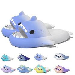 YImoomus Cloud Shark Slides Kids, Hai Hausschuhe Schuhe Kind Sommer Haifisch Schlappen, Cartoon Teenager Rutschfeste Badeschuhe (N, Erwachsene, 37, Numerisch (von/bis), EU Schuhgrößensystem, 38, M) von YImoomus