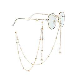 YJFY Brillenketten Gläser Sonnenbrille Lanyard Halter Brillenkette für Damen Sonnenbrillen Lesebrillen Brillen Cord skibrillen Zubehör Frauen und Mädchen(Stern), 70 von YJFY