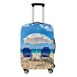 Elastisch KofferhüLle 3D Buntes Reise KofferschutzhüLle GepäCk Cover Reisekoffer HüLle Schutz Bezug SchutzhüLle Waschbare Reisetasche Kofferbezug Spandex Koffer-Abdeckung (Style 2, S(19-21inch)) von YJSZY