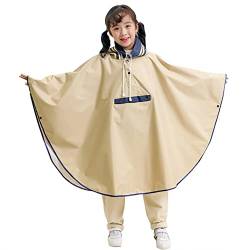 YJZQ Kinder Regenponcho Unisex Regenmantel Faltbar Regencape Wiederverwendbar Wasserdicht Regenjacke mit Kapuze Wasserdicht Regenmantel für Jungen Mädchen von YJZQ