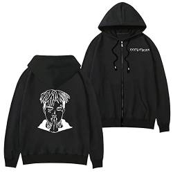 YLWX RIP Xxxtentacion Kapuzenpullover für Herren und Damen Hoodie Rundhals Fleece Pullover 3D Gedruckt Kapuzensweatshirt (Color : 5, Size : 3XL) von YLWX