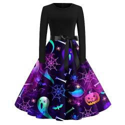 YNIEIAA Sexy Halloween Kostüme für Frauen Weiß V-Neck Kurzarm Halloween Kostüm Damen XXL Spitze Ballkleider Bühnenkostüme für Erwachsener für Hochzeitsgast von YNIEIAA