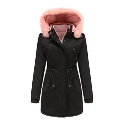 YNIEIAA Wanderjacke Damen Herbst Grün Rundkragen Trompetenärmel Frauenkleidung Künstliches Leder Softshelljacke Damen Wasserdicht Pulli Damen Herbst für Damen für Abschluss von YNIEIAA