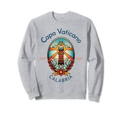 Capo Vaticano Kalabrien Leuchtturm Italien Sweatshirt von YO MINUS