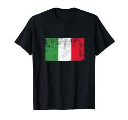 Italien Flagge Italienische Fahne Geschenk Fußball-Fan Sport T-Shirt von YO!