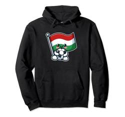 Niedliches ungarisches Banner Fan Ungarn Flagge Magyar Pullover Hoodie von YO!