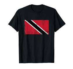 Trinidad und Tobago Flagge-Fahne Geschenk Fußball-Fan Sport T-Shirt von YO!