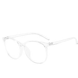 Blaulichtfilter Brillen Anti Blaulicht Brillen Damen Herren Computer Gaming Brillen Anti MüDigkeit Leicht Retro Brillengestelle Klare Brille von YOCIA