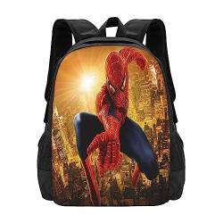 Kindergartenrucksack, Anime-Rucksäcke, Rucksäcke für Kinder, schwarzer Rucksack, PC-Rucksack für Jungen und Mädchen, A1 von YOGAES