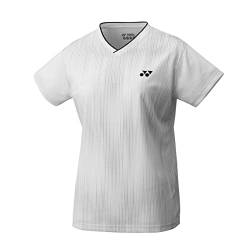 YONEX Women's Crew Neck Shirt YW0026 (L, weiß) von YONEX