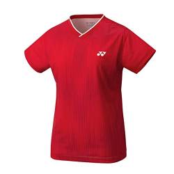 YONEX Women's Crew Neck Shirt YW0026 (M, rot) von YONEX