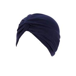 YONKOUNY Turban Damen Bandana Kopftuch Headwrap Indianermütze Damenmütze Nachtmütze für Haarverlust Chimio Chimiotherapie Muslim von YONKOUNY