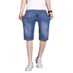 YOUCAI Herren Denim Shorts Jeans Shorts Kurze Hosen Stretch Denim Kurze Jeans Hose Bermuda Shorts Sommer Hose,042,38 von YOUCAI