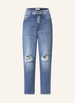 Young Poets Destroyed Jeans Toni Tapered Fit blau von YOUNG POETS