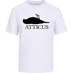 YOUPO Atticus Alternative Men's T-Shirt Unisex Tee White von YOUPO