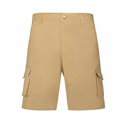 YOUTHUP Herren Cargo Shorts Vintage Camouflage Kurze Sommerhose Tarn Bermuda Herrenshorts von YOUTHUP