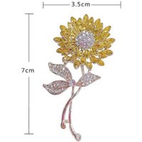 YRIIOMO Brosche Blumen-Brustblume, Accessoire-Stecknadel, süße Damen-Brustblume, modisches Geschenk von YRIIOMO
