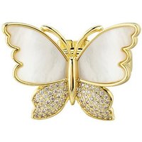 YRIIOMO Brosche Schmetterlings-Brosche für Damen, Mantel- und Anzug-Stecknadel, Bekleidungsaccessoire von YRIIOMO