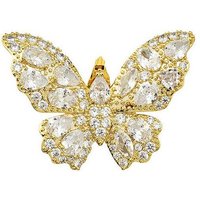 YRIIOMO Brosche Schmetterlings-Brosche für Damen, elegante Anstecknadel für Mäntel, Strickjacken-Accessoire von YRIIOMO