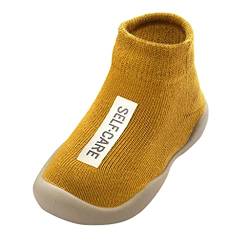 YSSH Lauflernschuhe Babyschuhe Mädchen Krabbelschuhe indoor Bodensocken Atmungsaktive Kleinkind Schuhe Kinder Schuhe Kleinkind Jungen Mädchen Weiche Sohle rutschfeste Leichte Slip-on Turnschuhe von YSSH