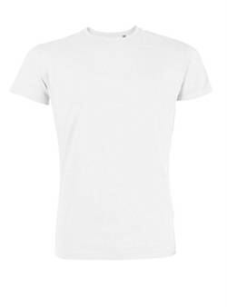 YTWOO Herren Rundhals Tshirt aus Bio-Baumwolle- in diversen Farben Schwarz und Weiß bis 2XL - Organic (M, Weiß) von YTWOO