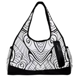 Sporttaschen für Herren, Reisetaschen für Damen, Workout-Tasche, E66n1gz1evn, 18.5x6.5x10.6 in, Modern von YTYVAGT