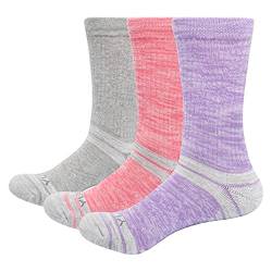 YUEDGE 3 Paar Atmungsaktiv Wandersocken Trekkingsocken Sportsocken für Damen 40-44 von YUEDGE