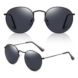 YUIOOISH Polarisierte Mode-Sonnenbrille Männer Frauen, UV400 Schutz Trendy Brille für Autofahren Angeln Sport Metallrahmen (C05) von YUIOOISH