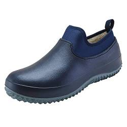 YUKTOPA Unisex-Erwachsene Clogs Gartenschuhe Herren Damen Wasserdicht rutschfest Ölbeständig Chefschuhe Kochschuhe Regenschuhe Arbeits Sicherheitsclog EU35-49 von YUKTOPA